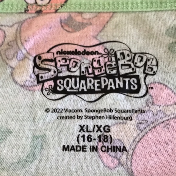 Nickelodeon’s SpongeBob Squarepants Sleep Tee - Picture 2 of 3
